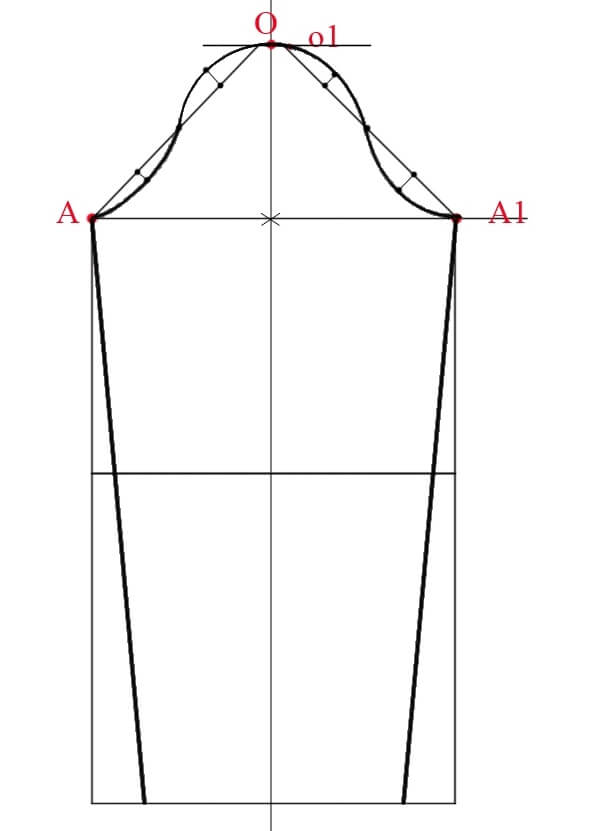выкройка рукава трикотажного платья
